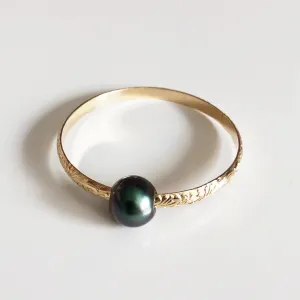 Bangle GIGI - Tahitian pearl (B312)