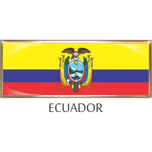 Ecuador  Metal Car Badge