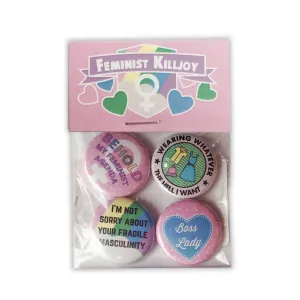 Feminist Killjoy Badge Pack