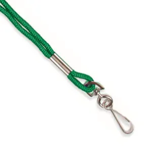 Green Round Cord Lanyards