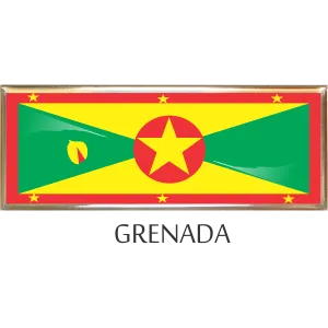 Grenada  Metal Car Badge