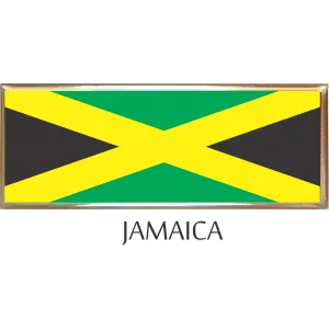 Jamaica  Metal Car Badge