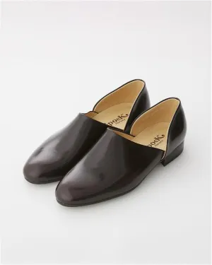 Leather 150 Spock Shoes Dark Brown