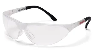 Pyramex SCC2810S Rendezvous Crystal Clear Safety Glasses W/ Clear Lens (12 each)